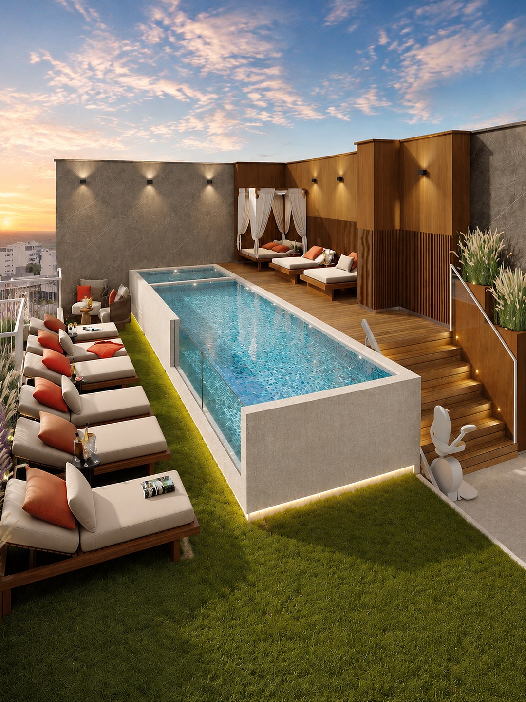 Affiny - Rooftop con piscina