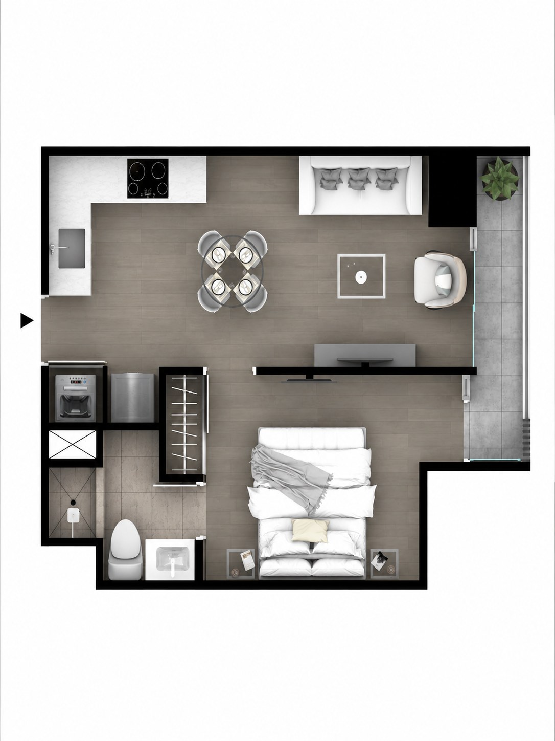 Bloom - Plano del departamento