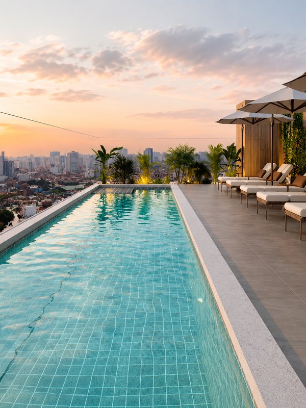 La Victoria - Piscina rooftop